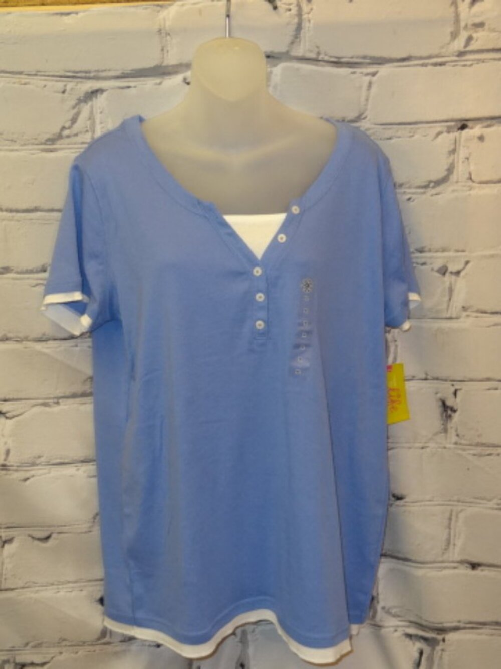JC Penney Made for Life Short Sleeve Top, NWT